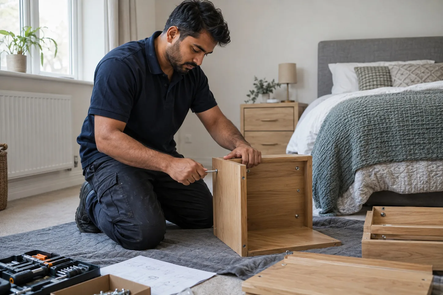 Flat-pack assembly