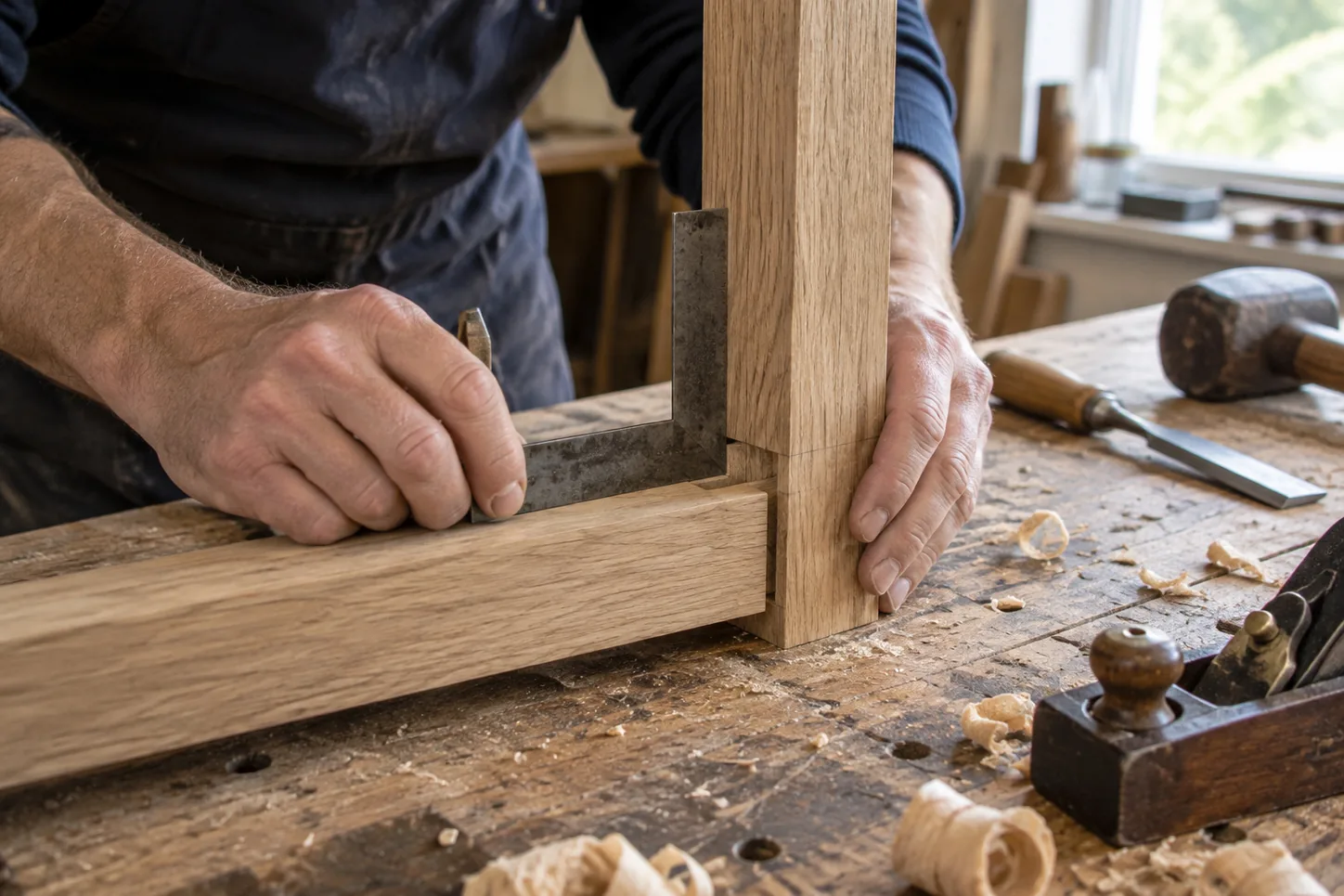 Fine timber joint